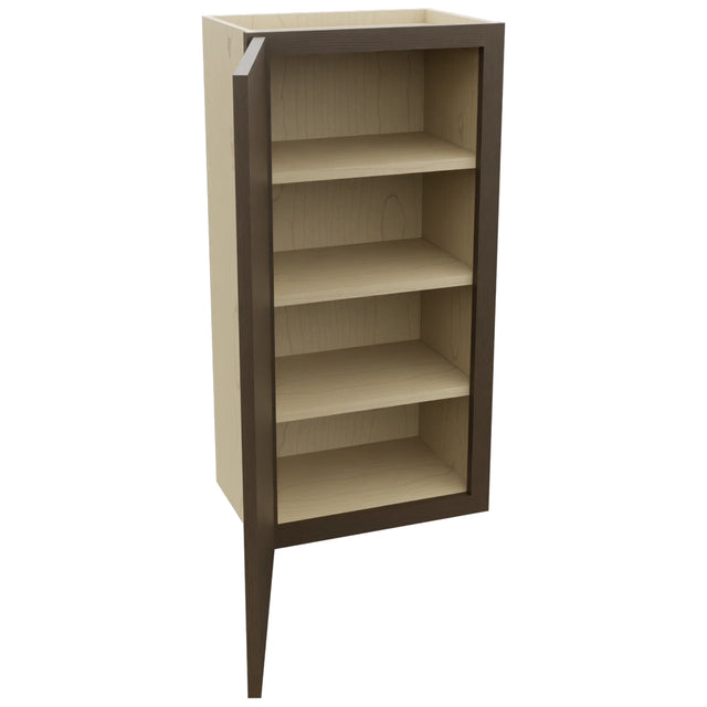 Fabuwood Luxe Canyon Oak W1836 Wall Standard Cabinet, Open View