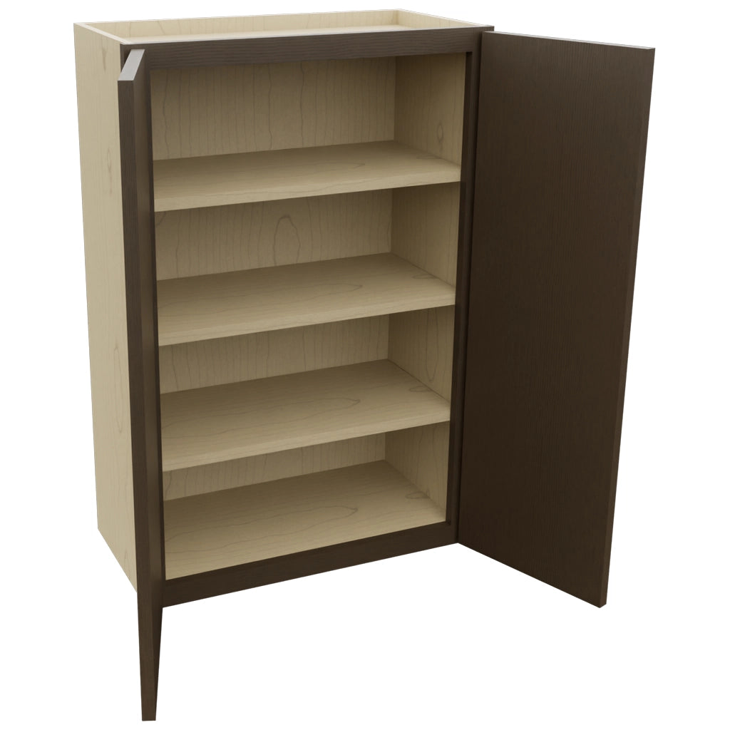 Fabuwood Luxe Canyon Oak W2436 Wall Standard Cabinet, Open View
