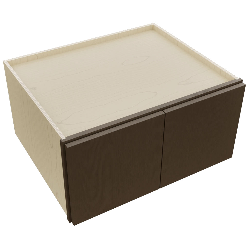 Fabuwood Luxe Canyon Oak W301524 Wall Deep Cabinet, Top View