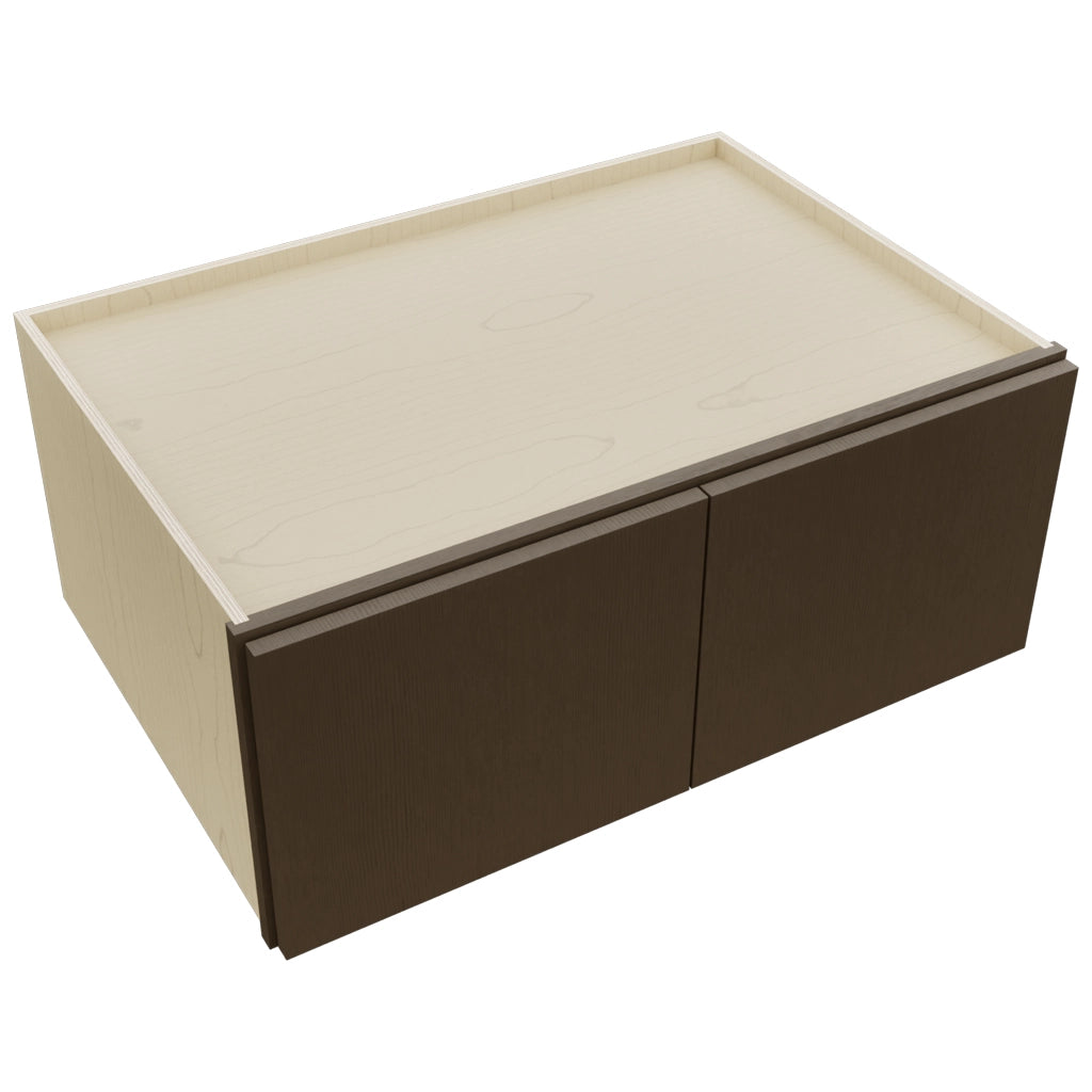 Fabuwood Luxe Canyon Oak W361524 Wall Deep Cabinet, Top View