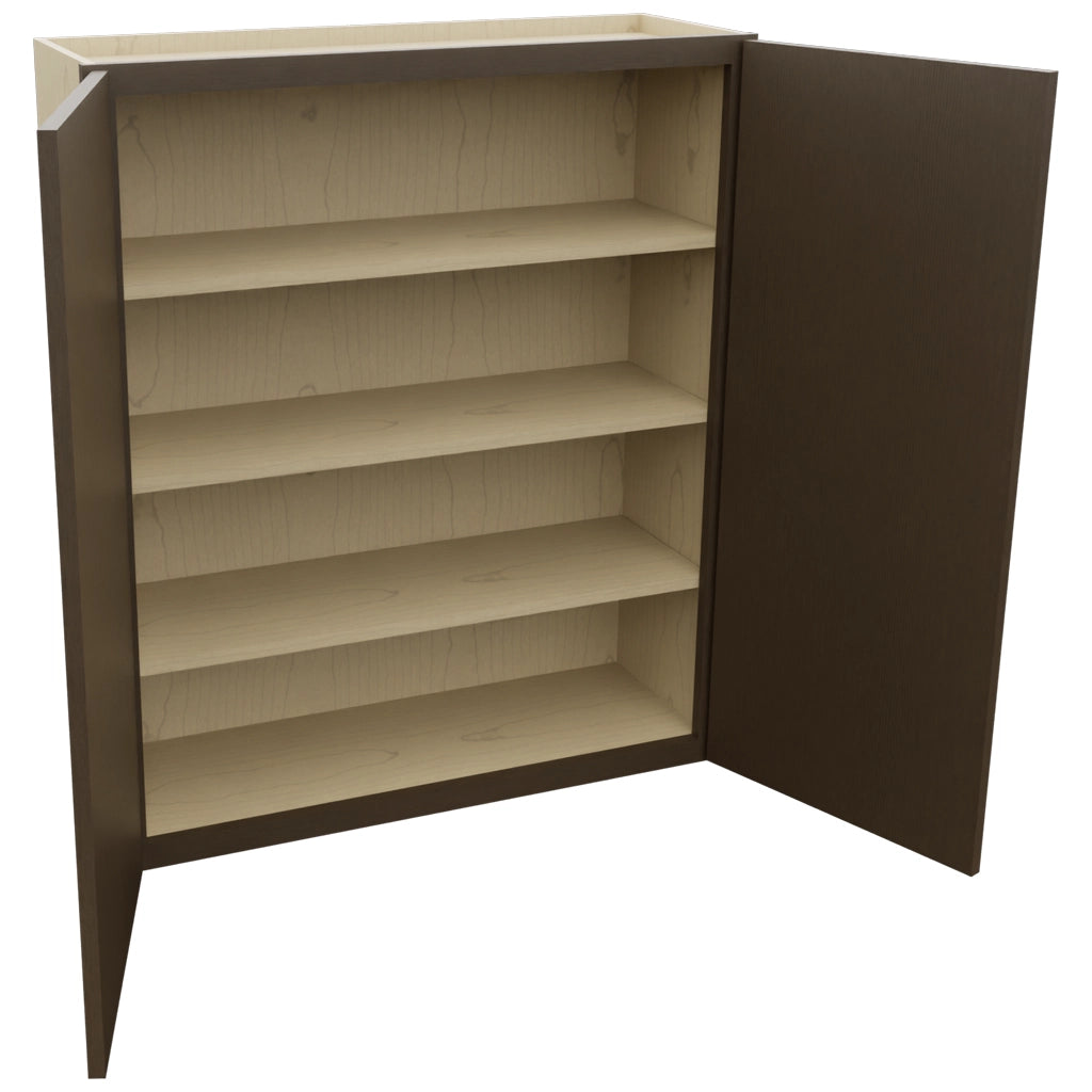 Fabuwood Luxe Canyon Oak W3642 Wall Standard Cabinet, Open View