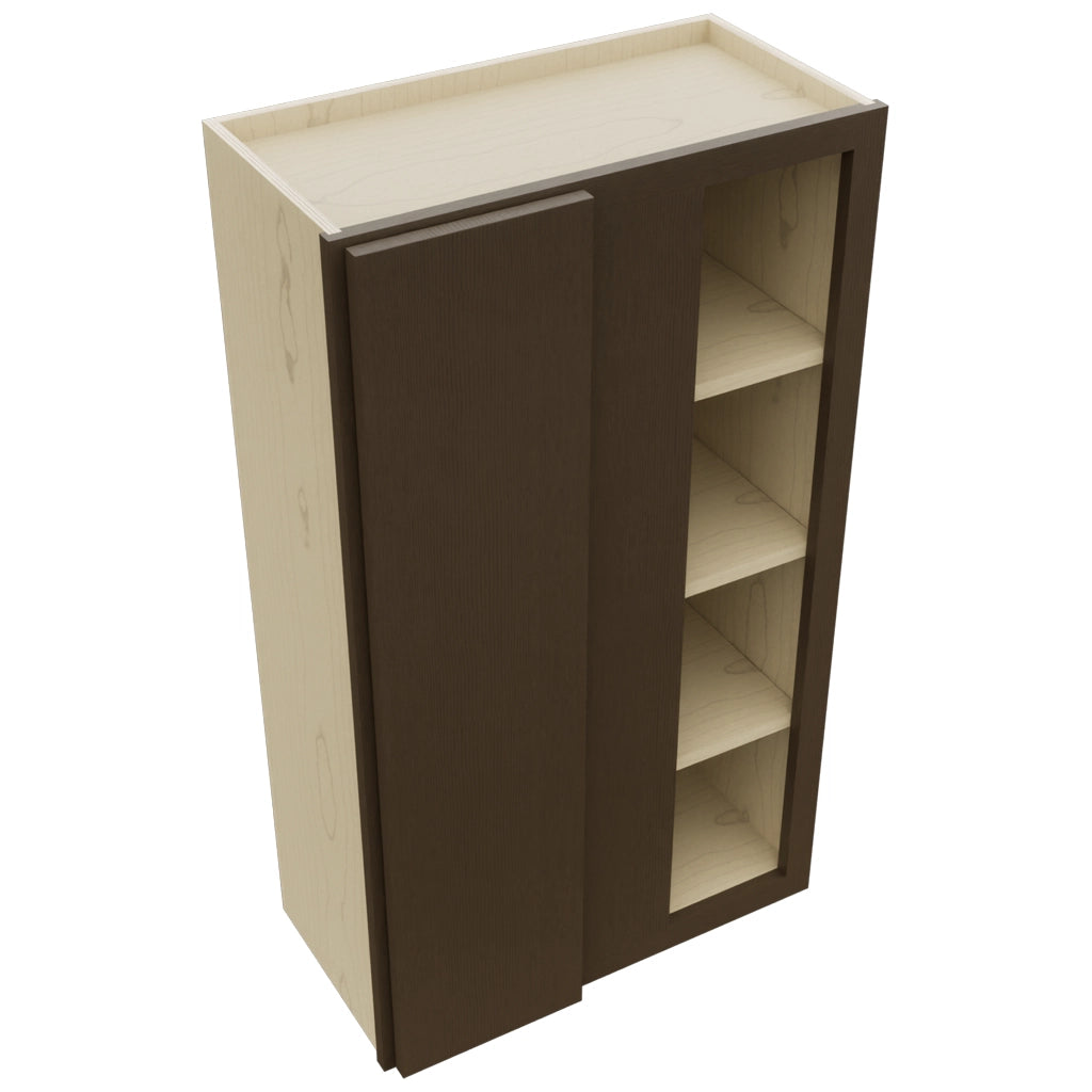 Fabuwood Luxe Canyon Oak WBC2442 Wall Corner Blind Cabinet, Top View