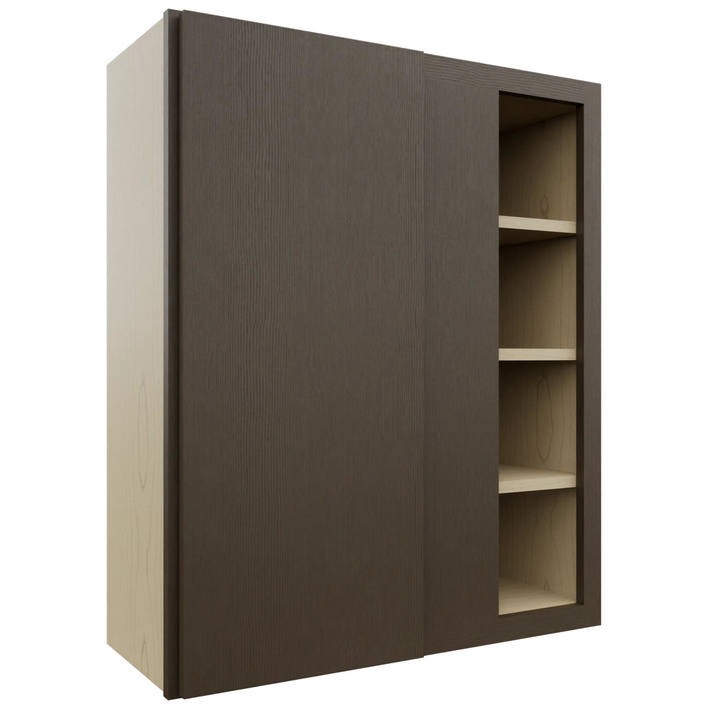 Fabuwood Luxe Canyon Oak WBC3036 Wall Corner Blind Cabinet, Front View