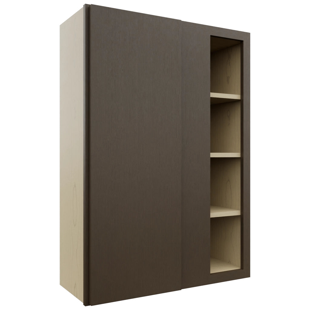 Fabuwood Luxe Canyon Oak WBC3042 Wall Corner Blind Cabinet, Front View
