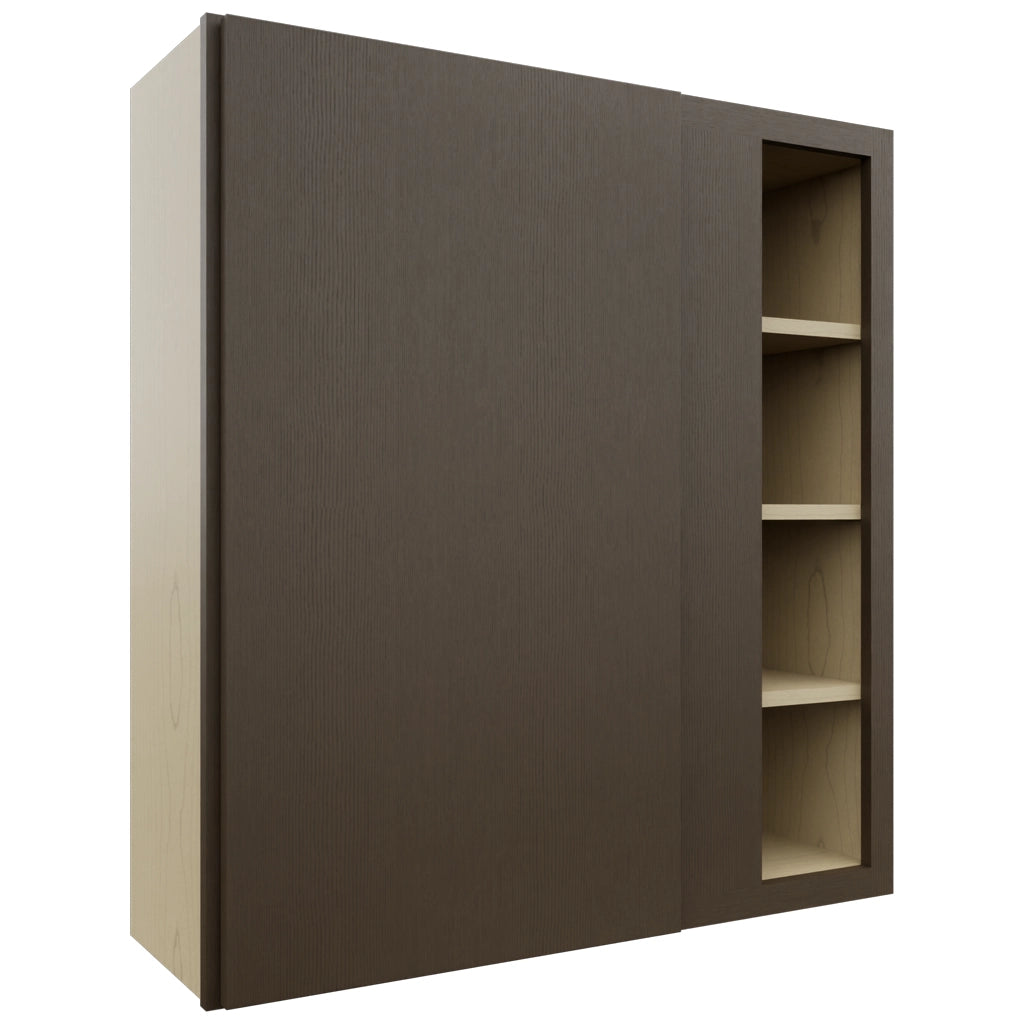 Fabuwood Luxe Canyon Oak WBC3639 Wall Corner Blind Cabinet, Front View
