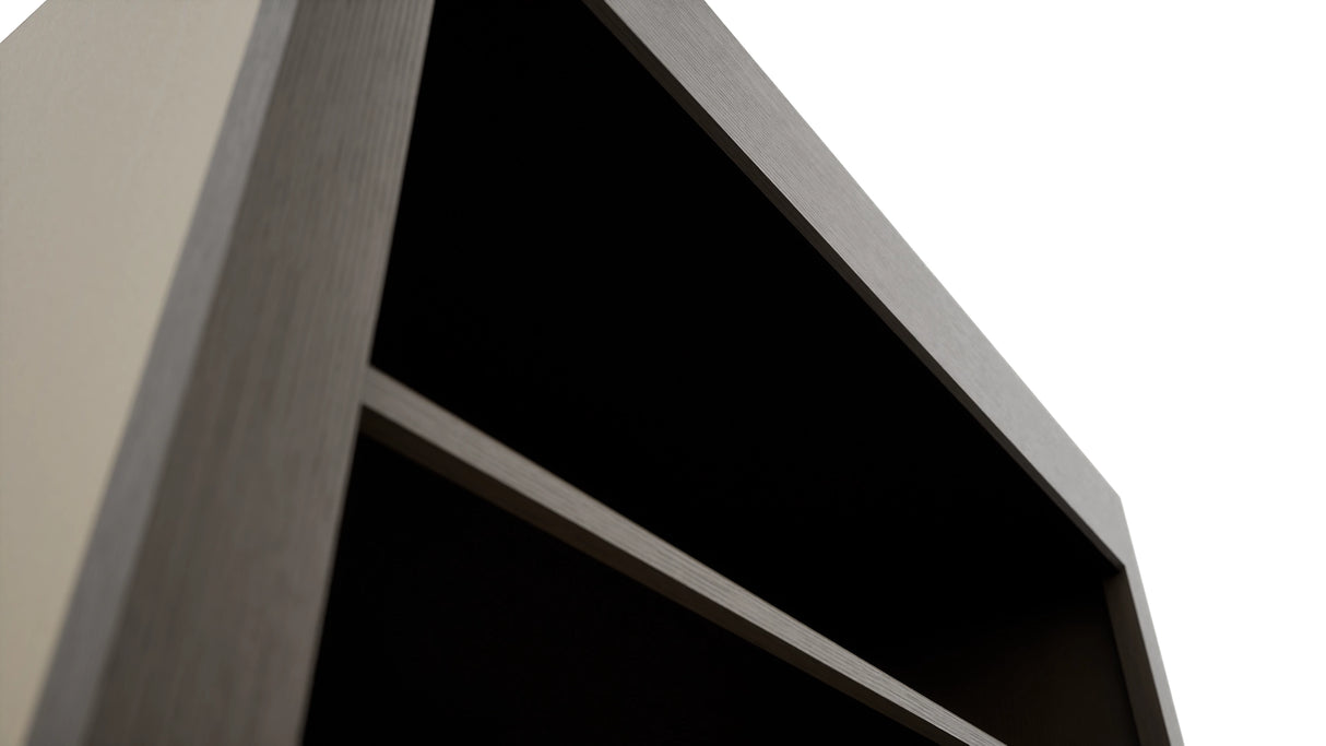 Fabuwood Luxe Canyon Oak WOS3030 Wall Open Shelf, Detail View