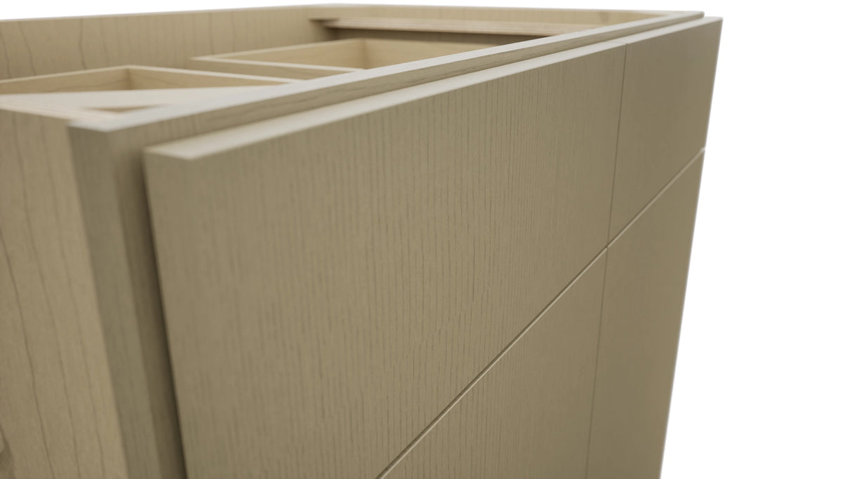 Fabuwood Luxe Desert Oak B36 Base Standard Cabinet, Detail View