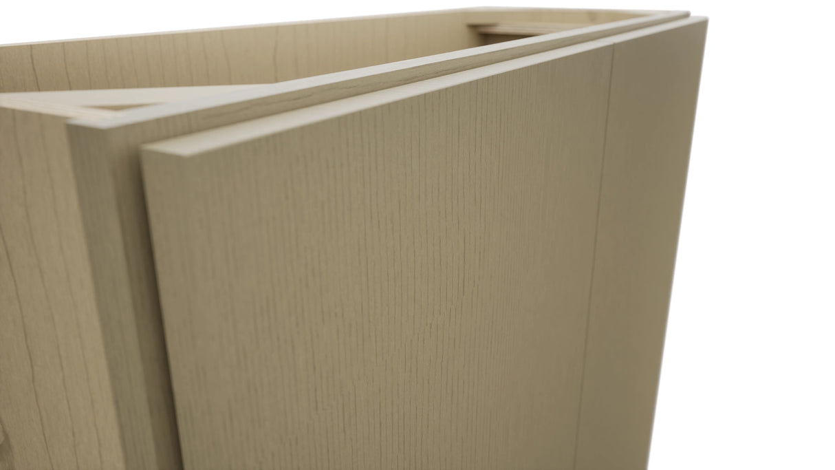 Fabuwood Luxe Desert Oak B36FD-12D Base Full Door Cabinet, Detail View