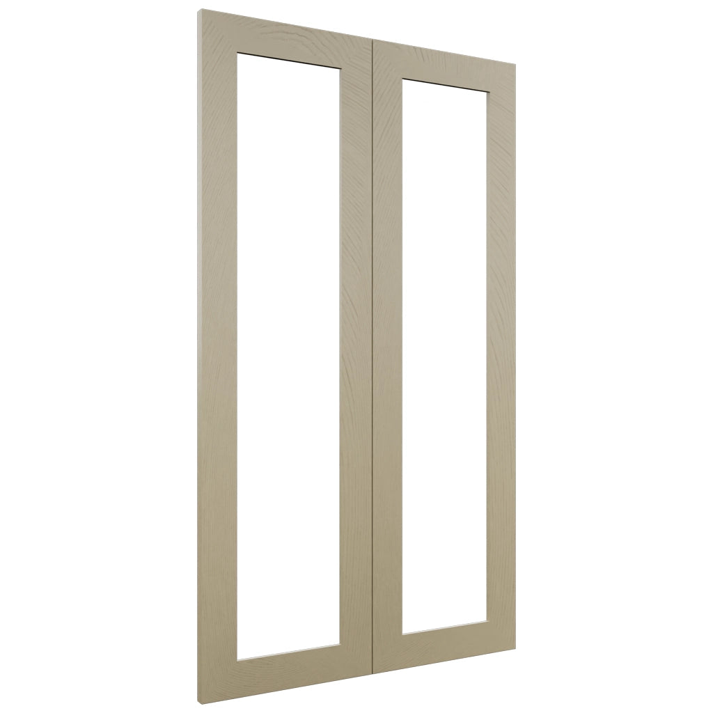 Fabuwood Luxe Desert Oak DS DFG2442 Wall Prepped Door, Front View