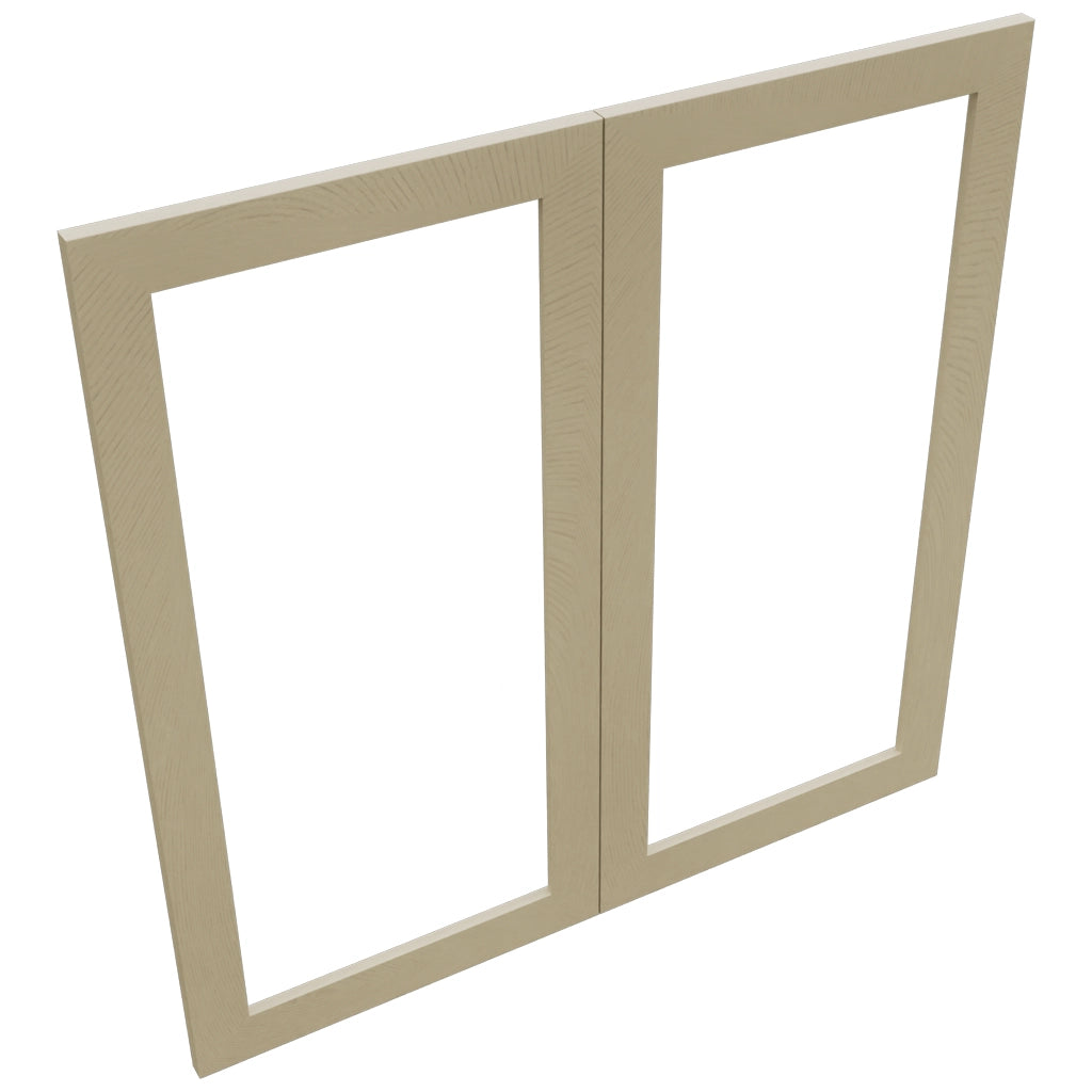 Fabuwood Luxe Desert Oak DS DFG3636 Wall Prepped Door, Top View