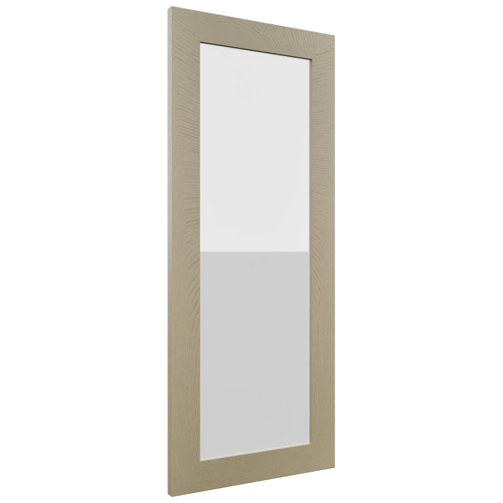 Fabuwood Luxe Desert Oak DS GDW1536 Wall Glass Door, Front View