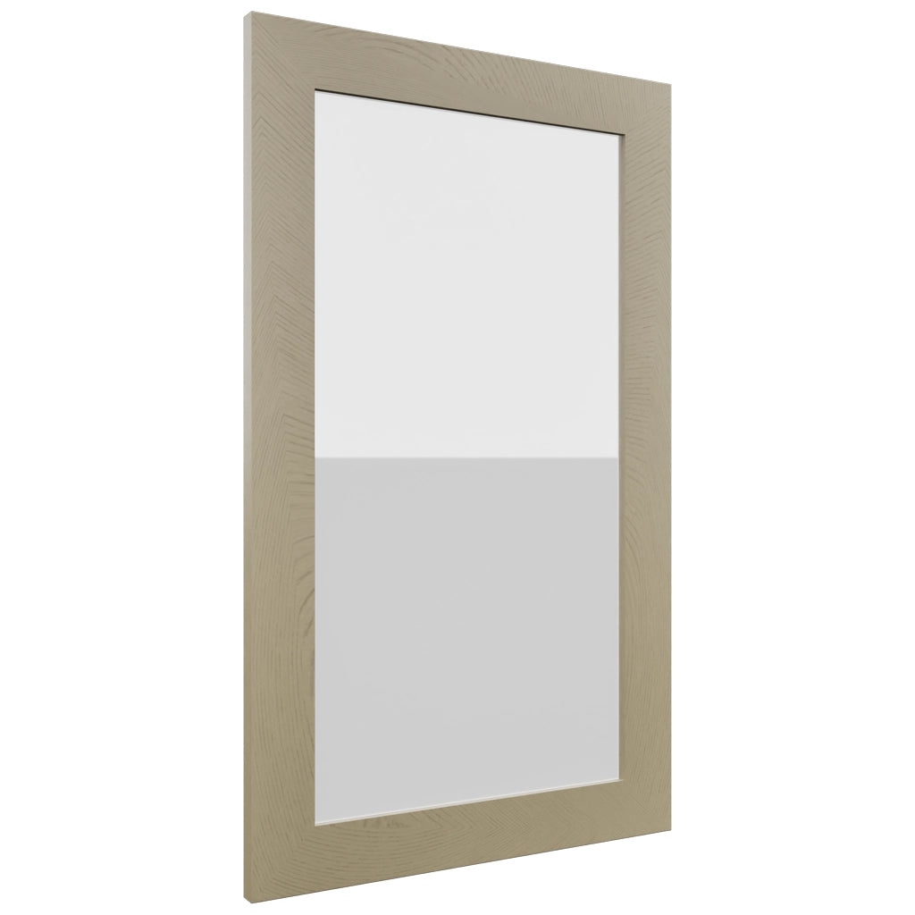 Fabuwood Luxe Desert Oak DS GDW1830 Wall Glass Door, Front View