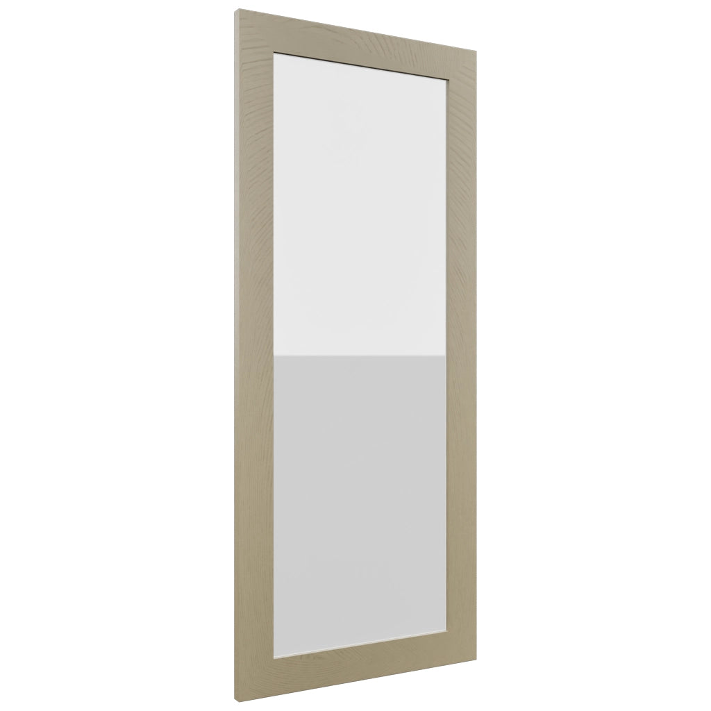 Fabuwood Luxe Desert Oak DS GDW1842 Wall Glass Door, Front View