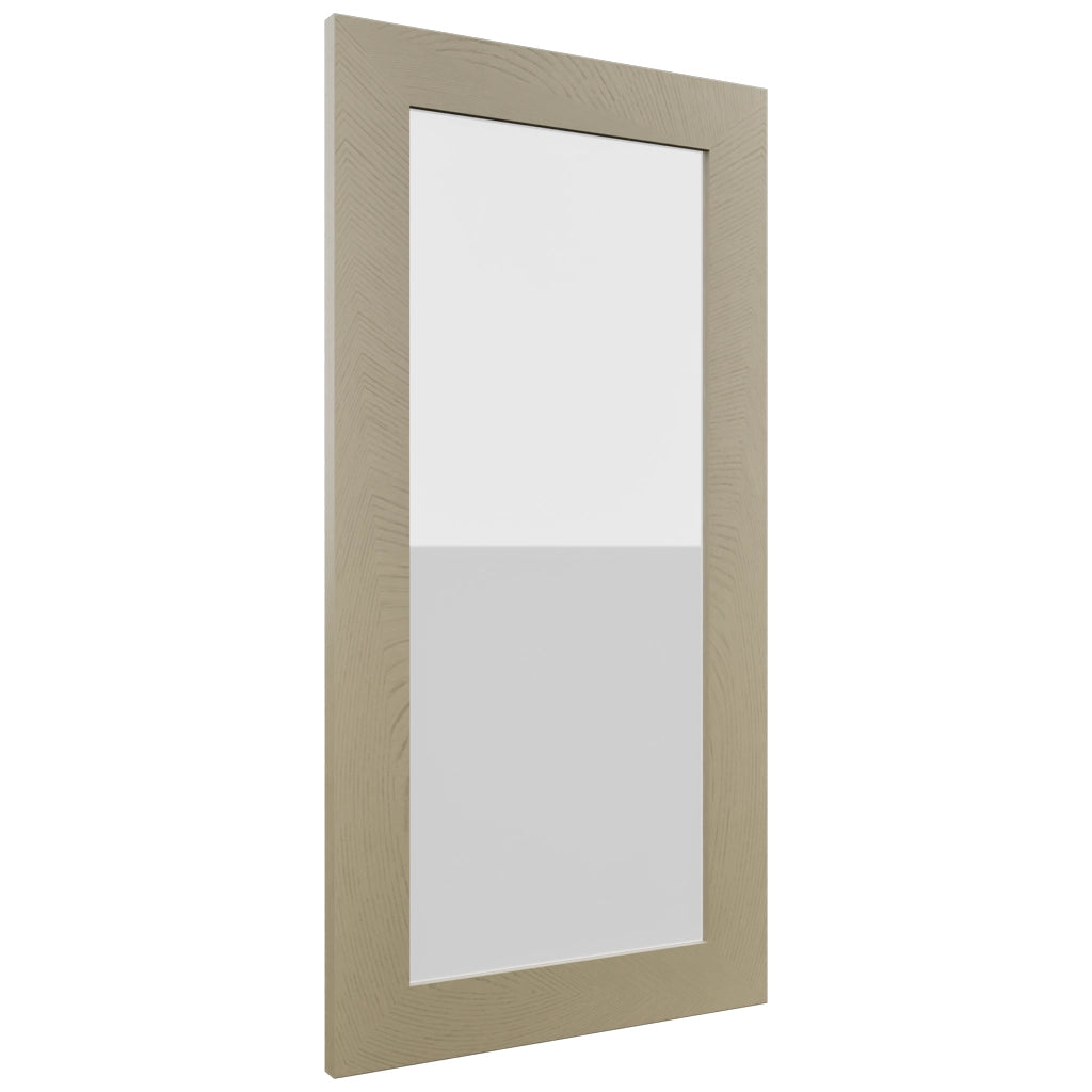 Fabuwood Luxe Desert Oak DS GDWDC2430 Wall Glass Door, Front View