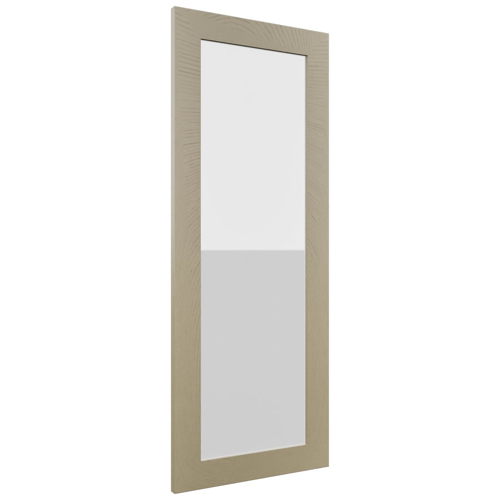 Fabuwood Luxe Desert Oak DS GDWDC2439 Wall Glass Door, Front View