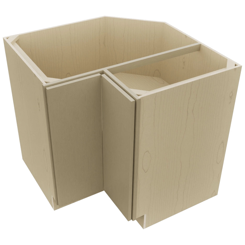 Fabuwood Luxe Desert Oak ERB36 Base Corner Easy Reach Cabinet, Top View