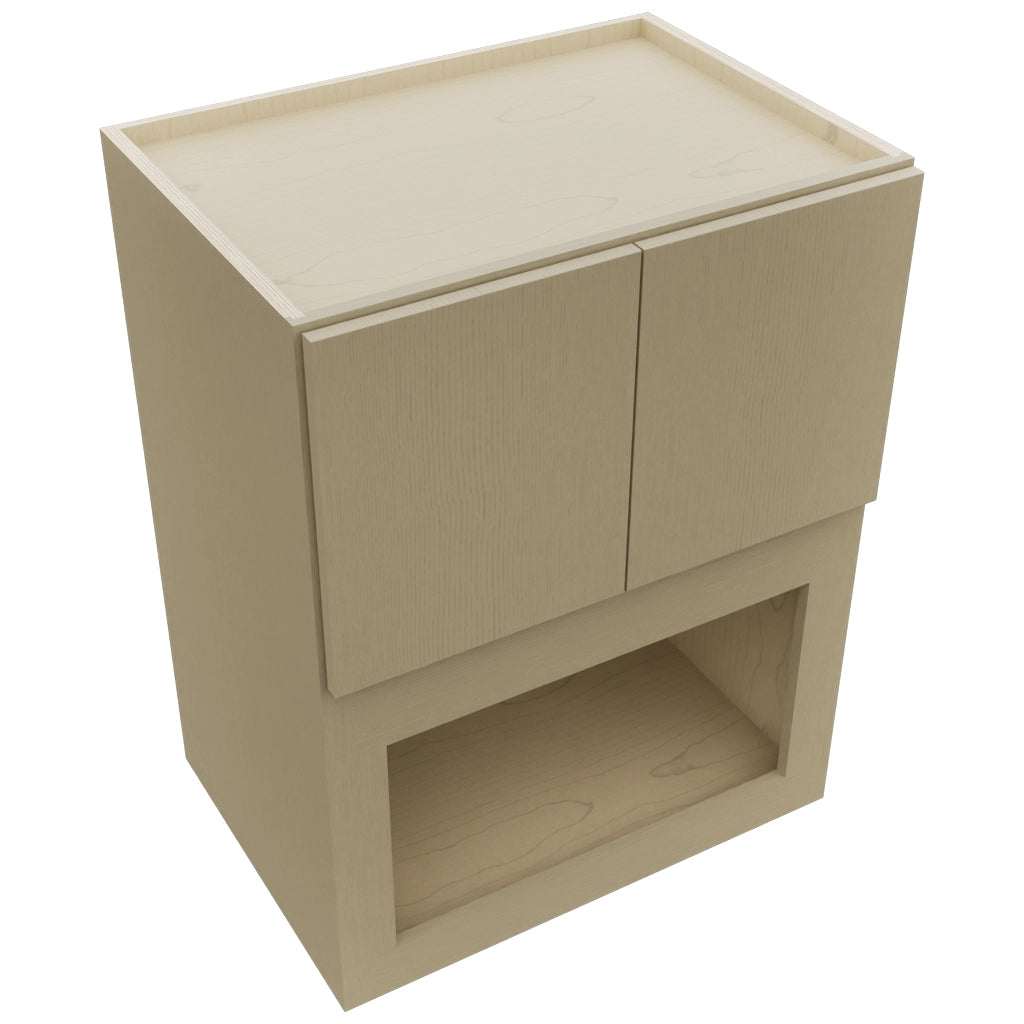 Fabuwood Luxe Desert Oak MC303921 Wall Microwave Cabinet, Top View