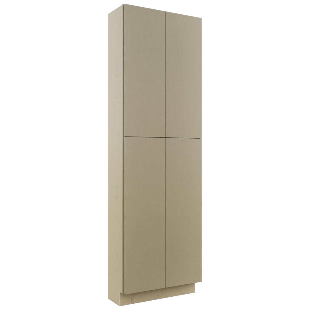 Fabuwood Luxe Desert Oak TP301296 Tall Pantry Cabinet, Front View
