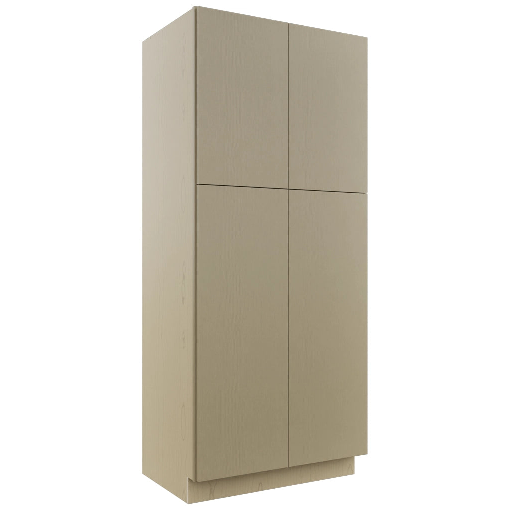 Fabuwood Luxe Desert Oak TP362484 Tall Pantry Cabinet, Front View
