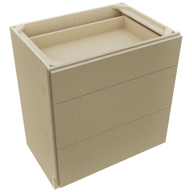 Fabuwood Luxe Desert Oak VDB30-34 Vanity Drawer Cabinet, Top View