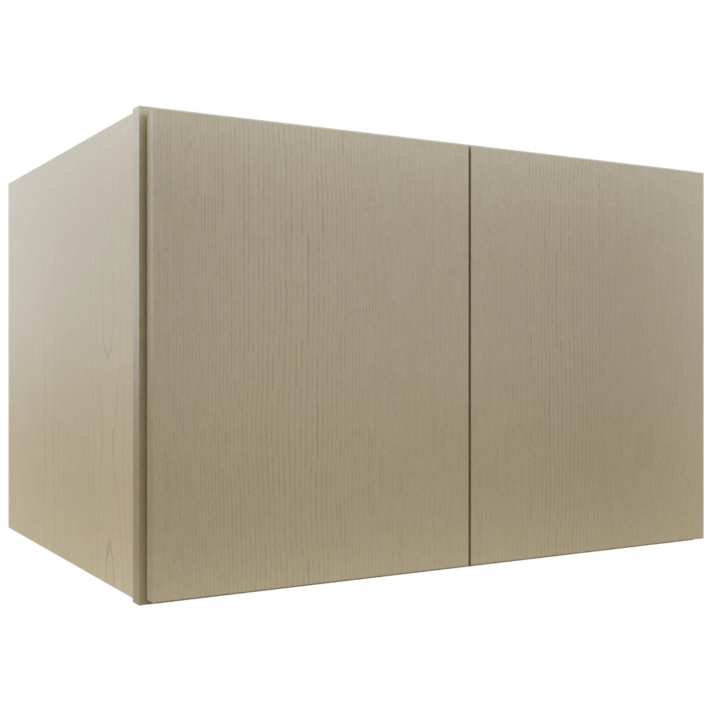Fabuwood Luxe Desert Oak W332124 Wall Deep Cabinet, Front View