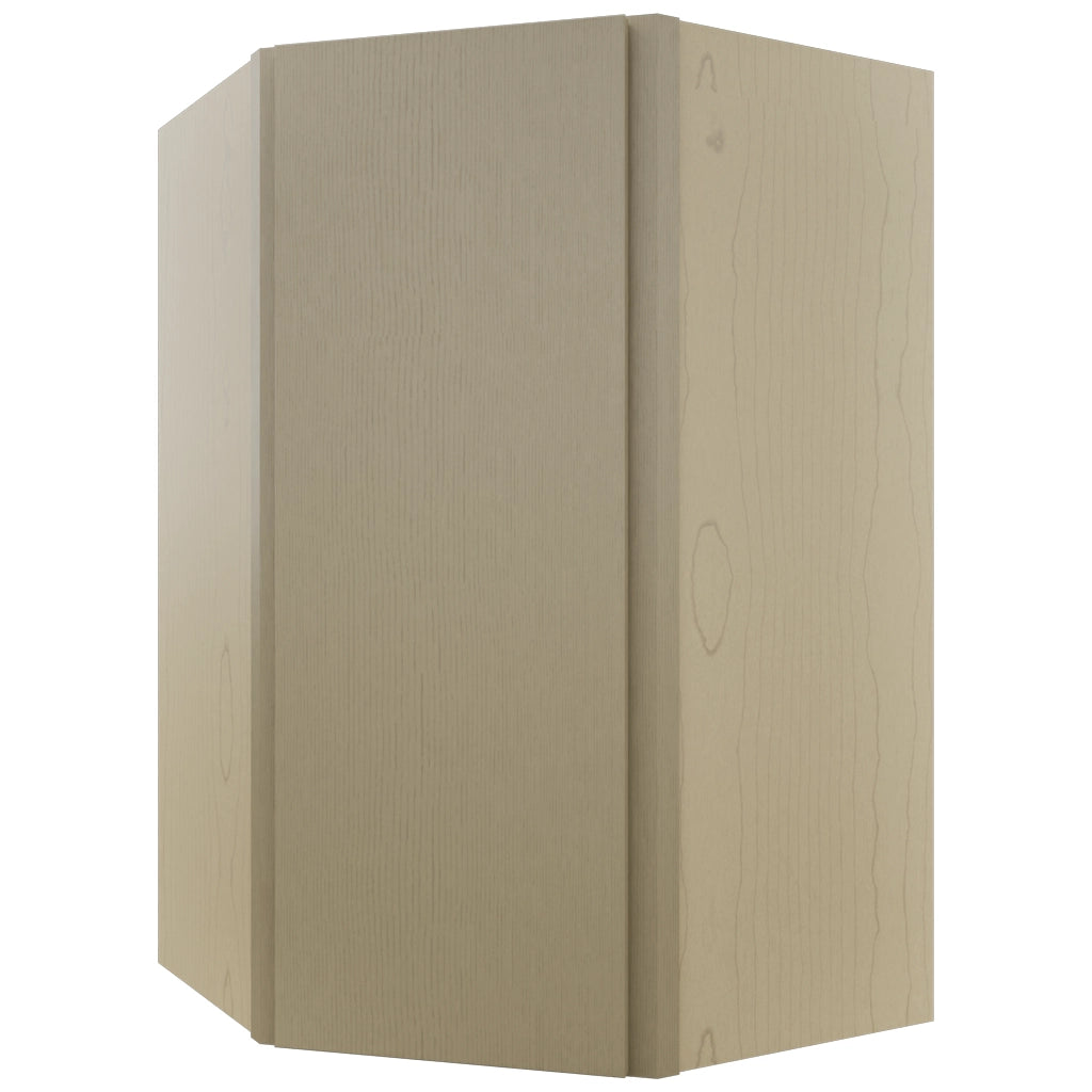 Fabuwood Luxe Desert Oak WDC2742 Wall Corner Diagonal Cabinet, Front View