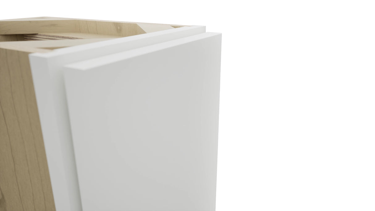 Fabuwood Luxe Frost B09FD-12D Base Full Door Cabinet, Detail View