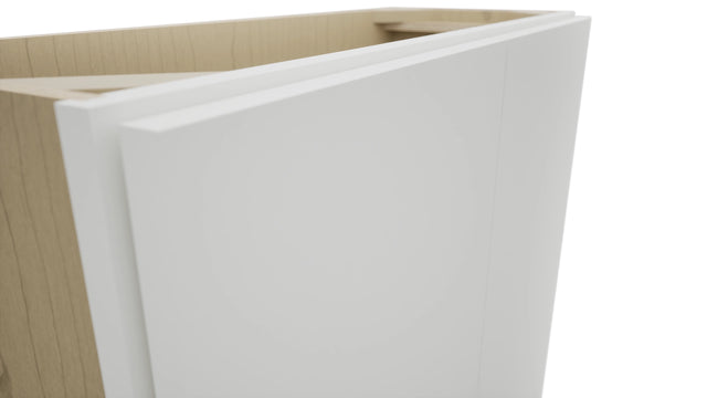 Fabuwood Luxe Frost B33FD-12D Base Full Door Cabinet, Detail View