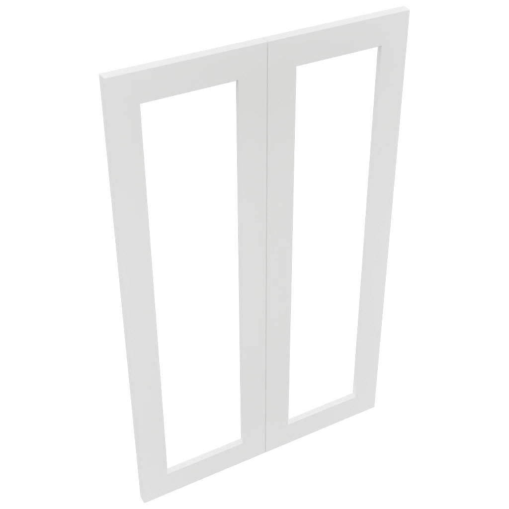 Fabuwood Luxe Frost DS DFG2439 Wall Prepped Door, Top View