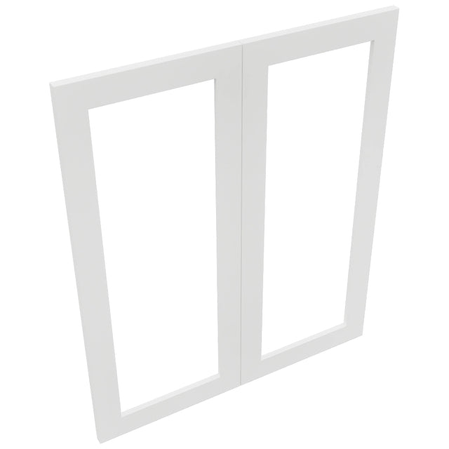 Fabuwood Luxe Frost DS DFG3036 Wall Prepped Door, Top View