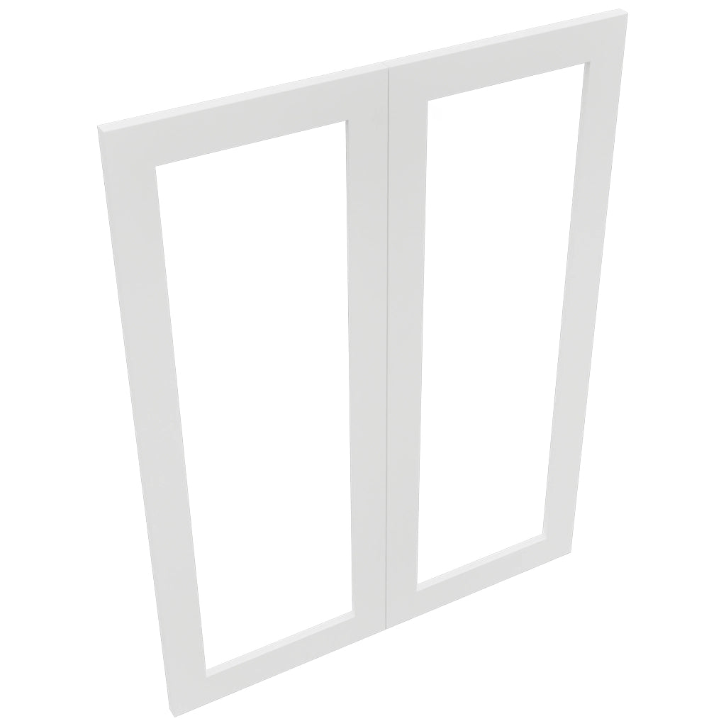 Fabuwood Luxe Frost DS DFG3039 Wall Prepped Door, Top View