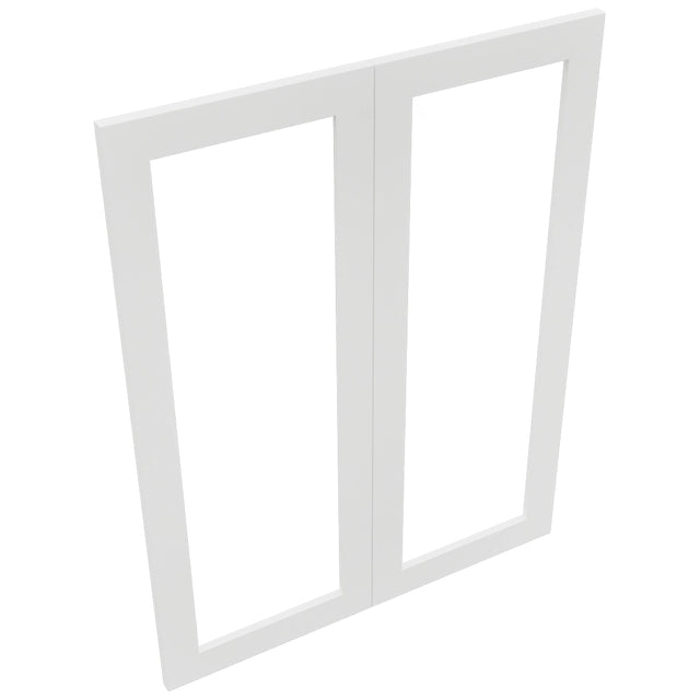 Fabuwood Luxe Frost DS DFG3039 Wall Prepped Door, Top View