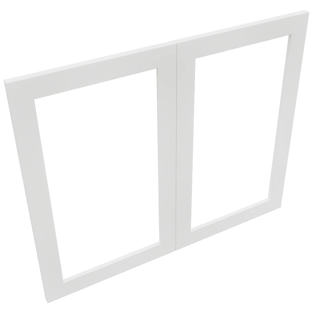 Fabuwood Luxe Frost DS DFG3630 Wall Prepped Door, Top View