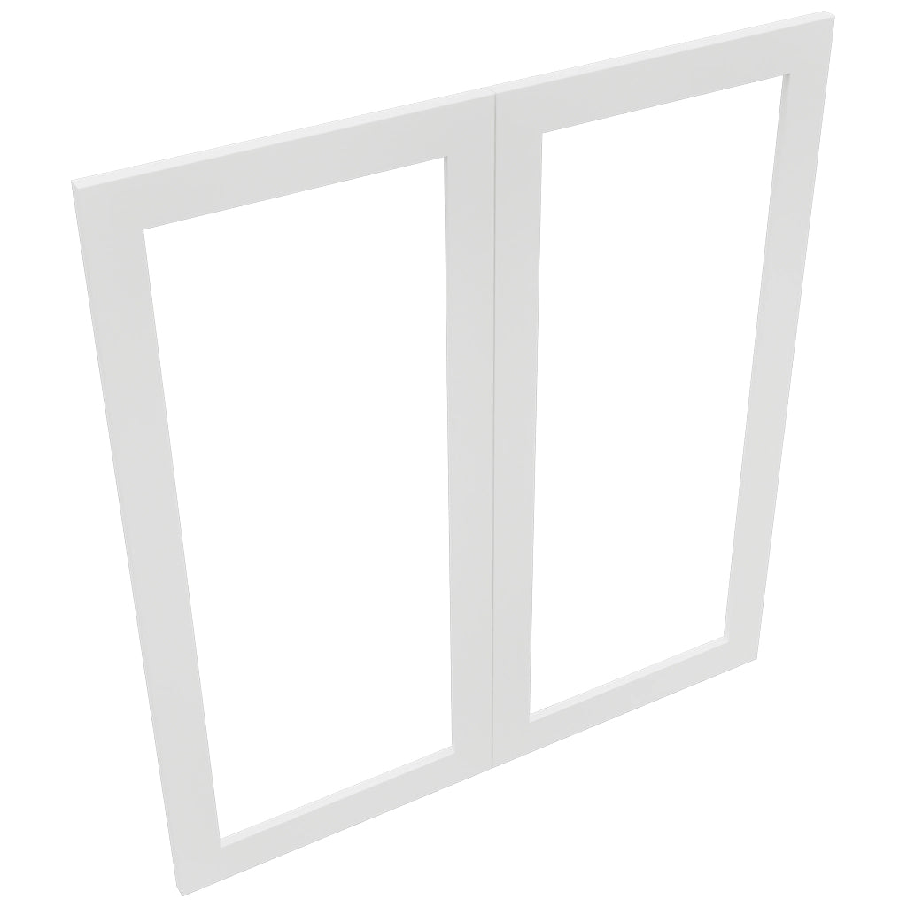 Fabuwood Luxe Frost DS DFG3639 Wall Prepped Door, Top View