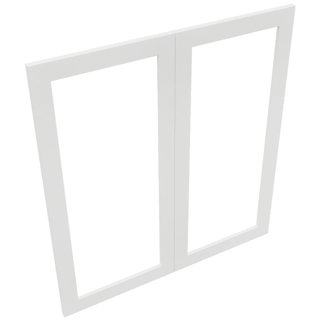 Fabuwood Luxe Frost DS DFG3639 Wall Prepped Door, Top View