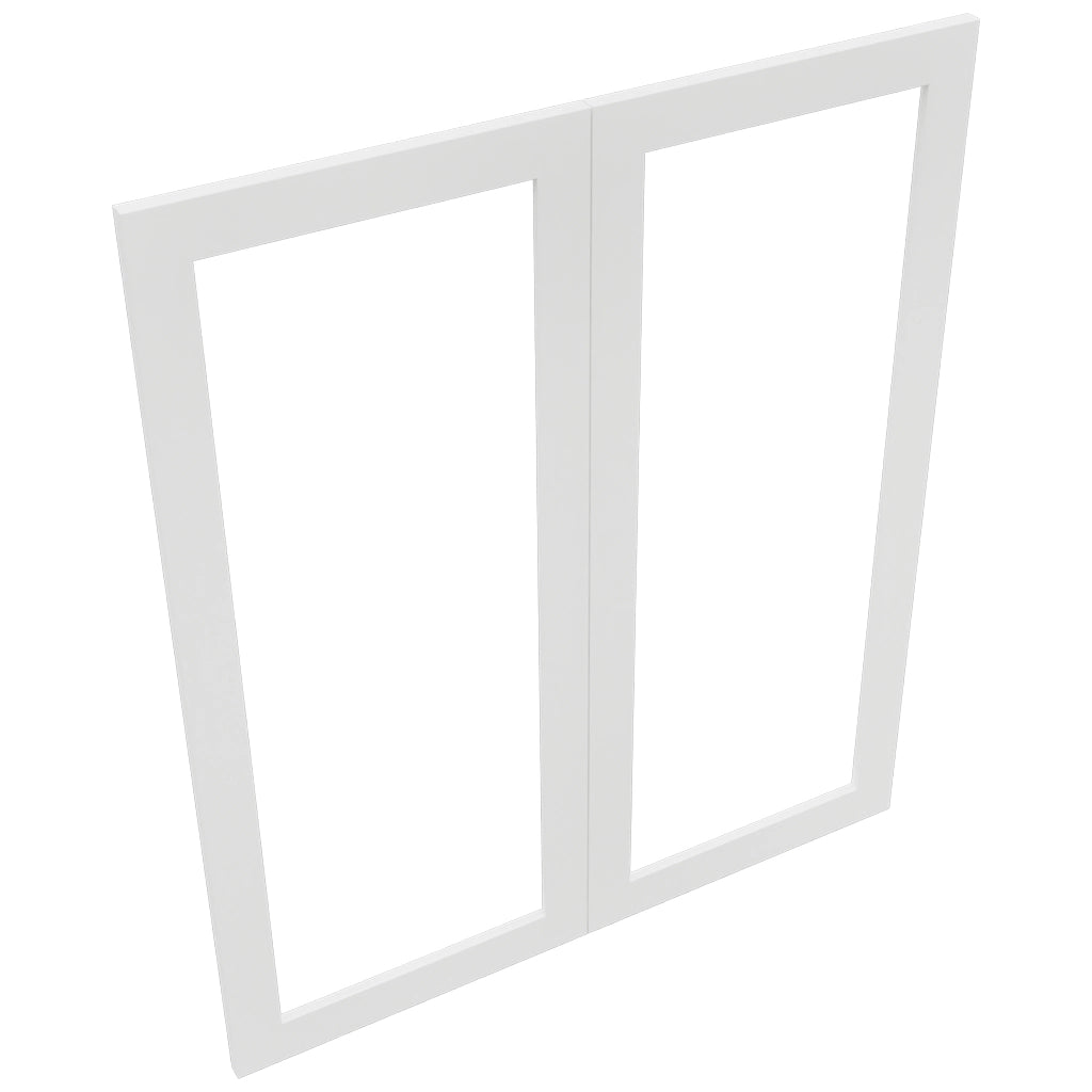 Fabuwood Luxe Frost DS DFG3642 Wall Prepped Door, Top View
