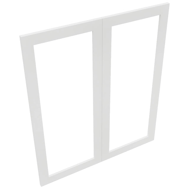 Fabuwood Luxe Frost DS DFG3642 Wall Prepped Door, Top View
