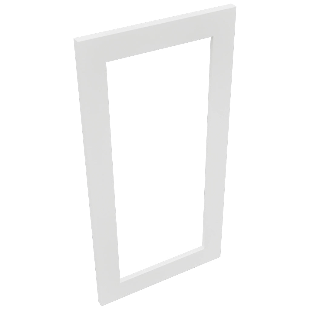 Fabuwood Luxe Frost DS DFGD2430 Wall Prepped Door, Top View