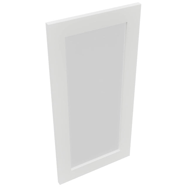 Fabuwood Luxe Frost DS GDW1530 Wall Glass Door, Top View
