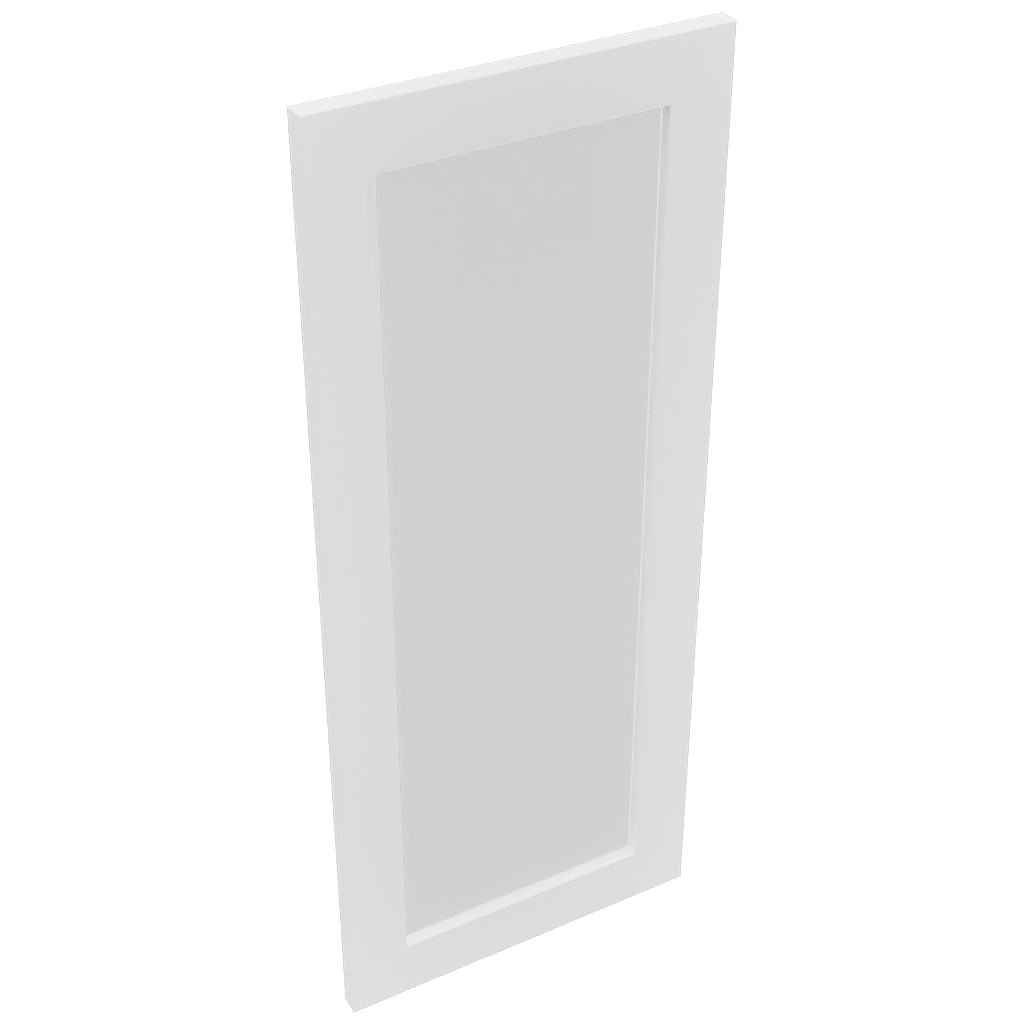 Fabuwood Luxe Frost DS GDW1536 Wall Glass Door, Top View