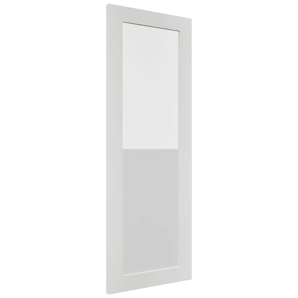 Fabuwood Luxe Frost DS GDW1542 Wall Glass Door, Front View