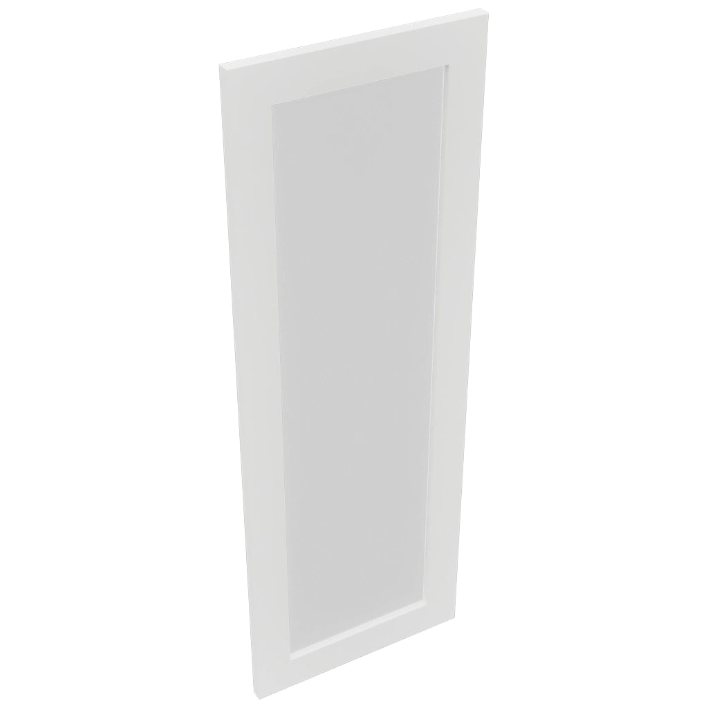 Fabuwood Luxe Frost DS GDW1542 Wall Glass Door, Top View