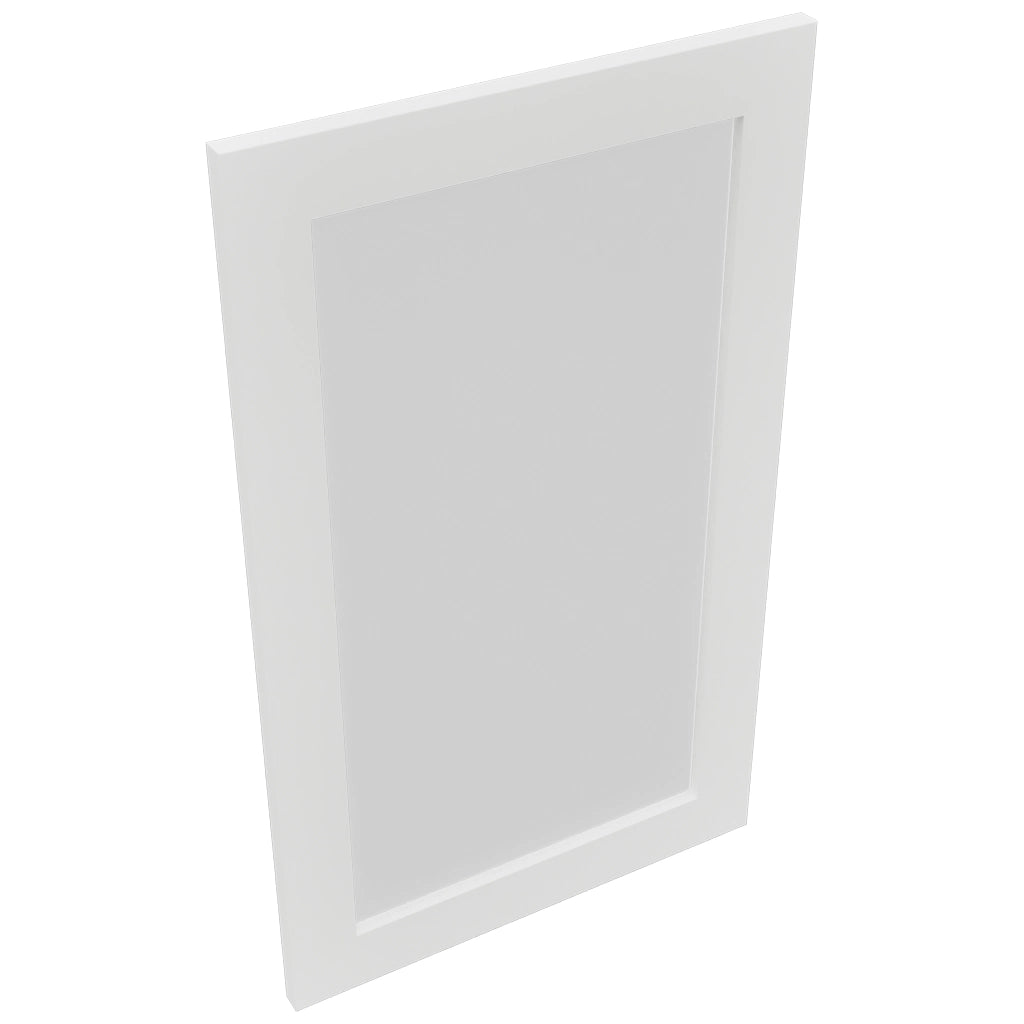 Fabuwood Luxe Frost DS GDW1830 Wall Glass Door, Top View
