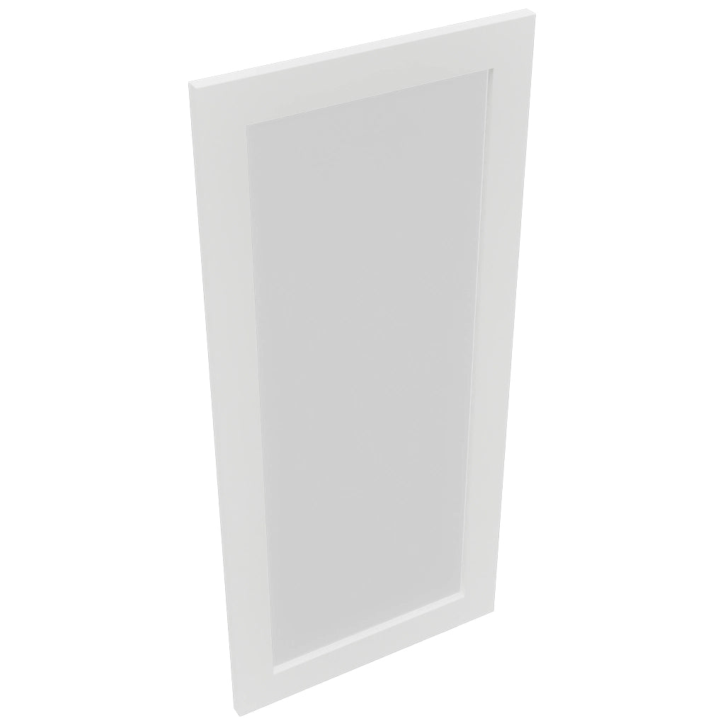 Fabuwood Luxe Frost DS GDW1839 Wall Glass Door, Top View
