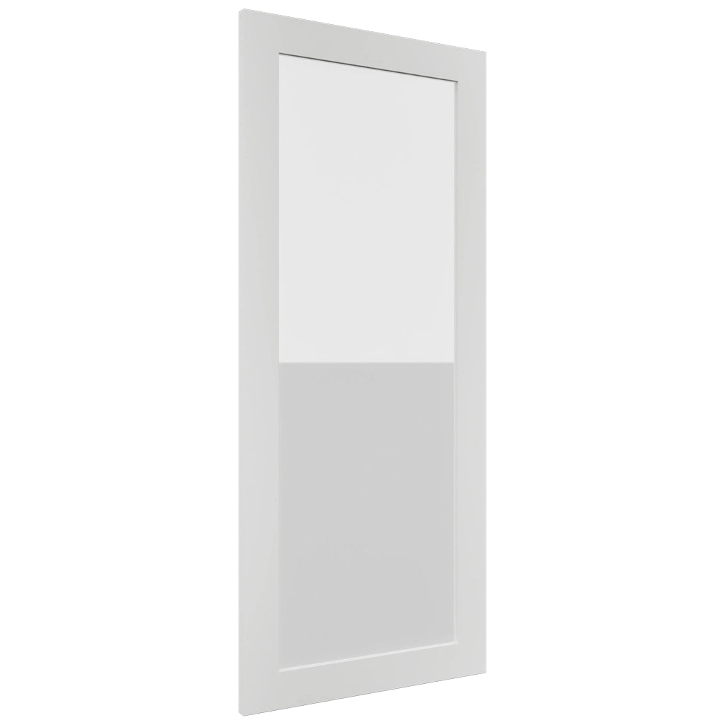 Fabuwood Luxe Frost DS GDW1842 Wall Glass Door, Front View