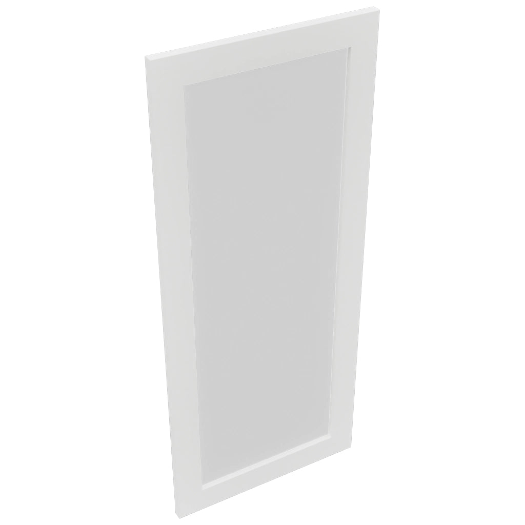Fabuwood Luxe Frost DS GDW1842 Wall Glass Door, Top View