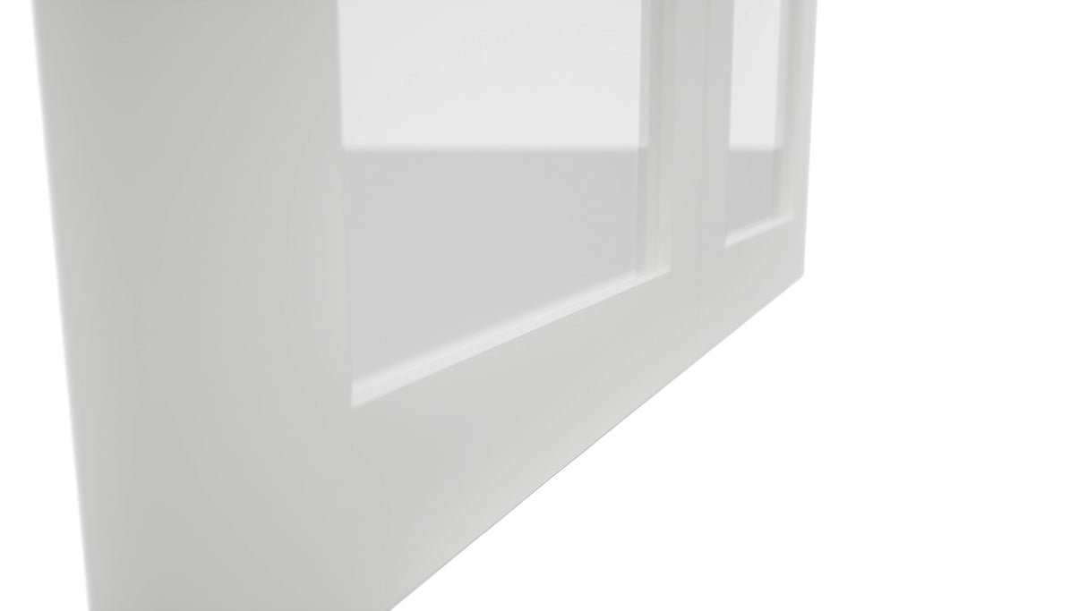 Fabuwood Luxe Frost DS GDW3039 Wall Glass Door, Detail View