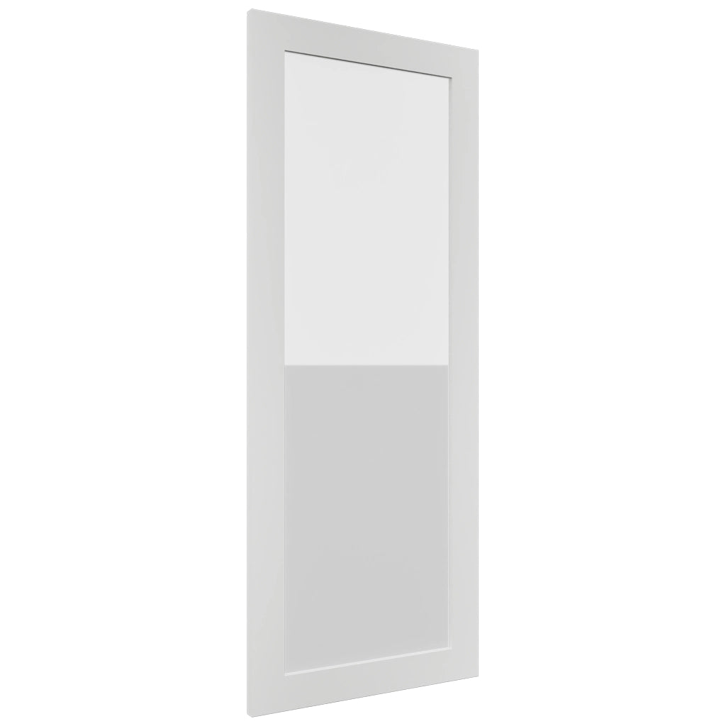Fabuwood Luxe Frost DS GDWD1857 Wall Glass Door, Front View