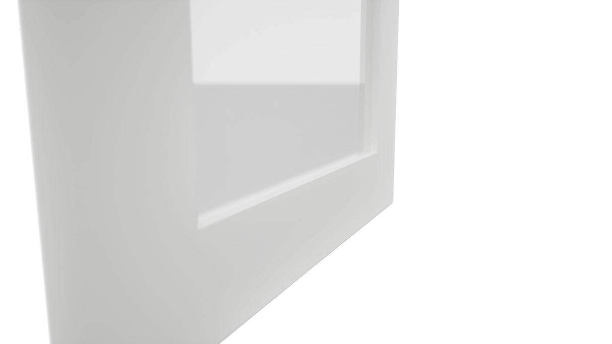 Fabuwood Luxe Frost DS GDWDC2430 Wall Glass Door, Detail View