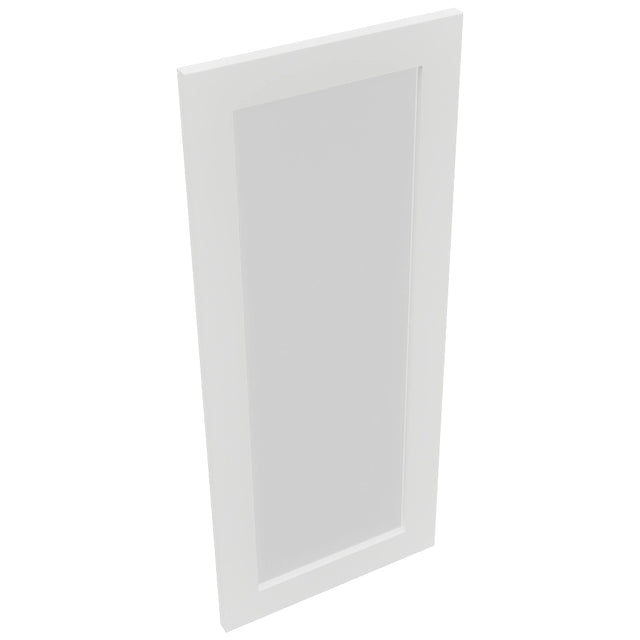 Fabuwood Luxe Frost DS GDWDC2436 Wall Glass Door, Top View